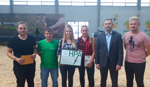 Studenti Visokog gospodarskog učilišta osvojili prvo mjesto u ocjenjivanju goveda