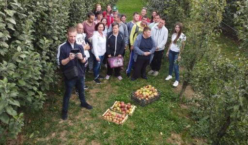 Posjet udruge Maslačak Veleučilištu povodom Svjetskog dana jabuka
