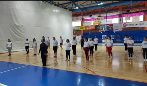Studenti Učilišta na Tjelesnoj i zdravstvenoj kulturi učili plesne korake