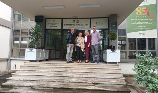 ERASMUS MOBILNOST  - BIOTEHNIČKI FAKULTET U PODGORICI, CRNA GORA