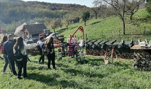 Terenska nastava studenata III. semestra na OPG-u Jakopović